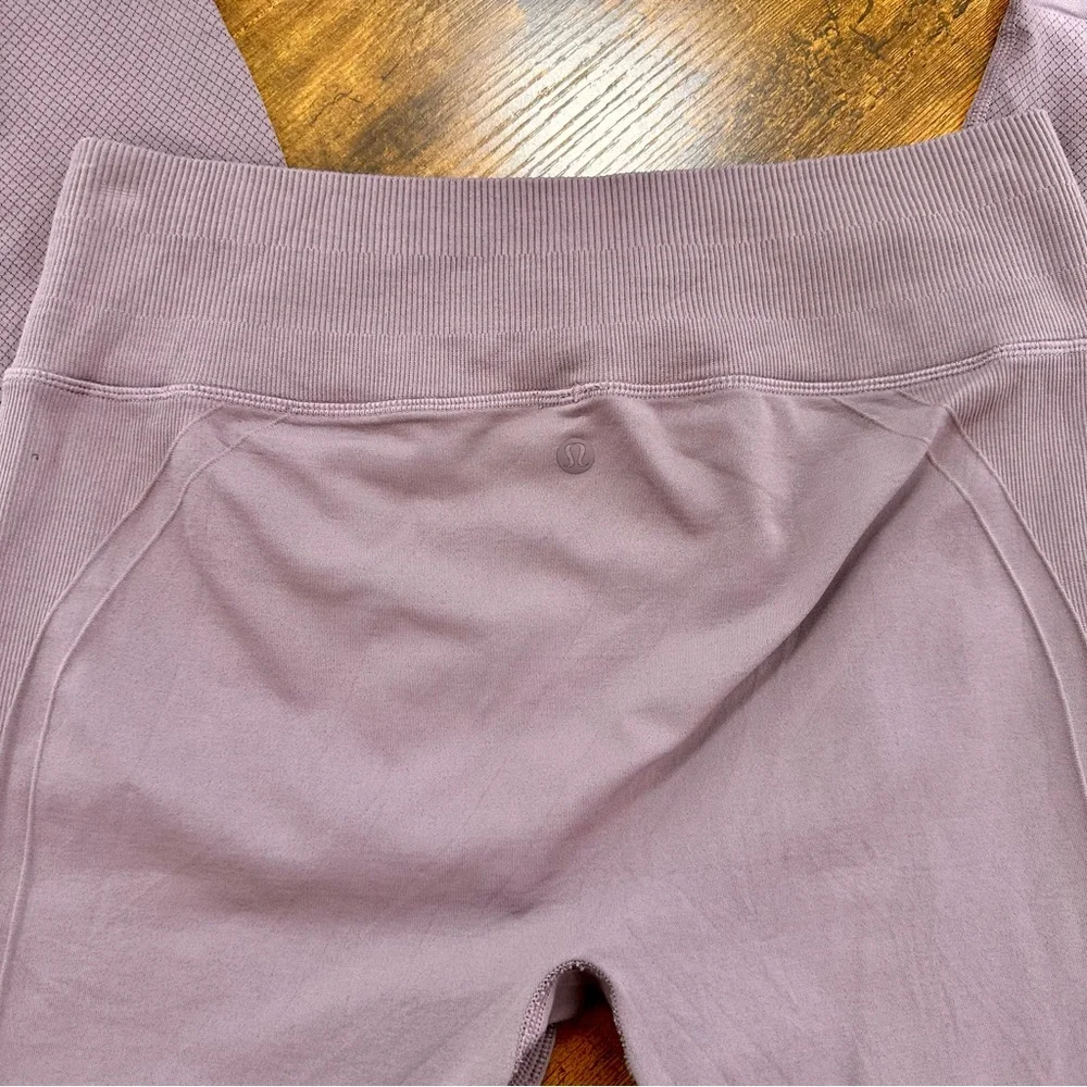 Lululemon Ebb to Street Tight, Frosted Mulberry, 12